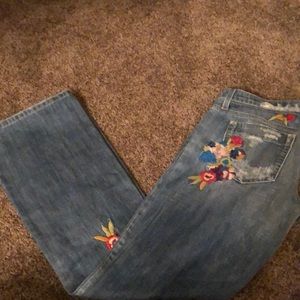 Joes Jeans with embroidery bootcut 30